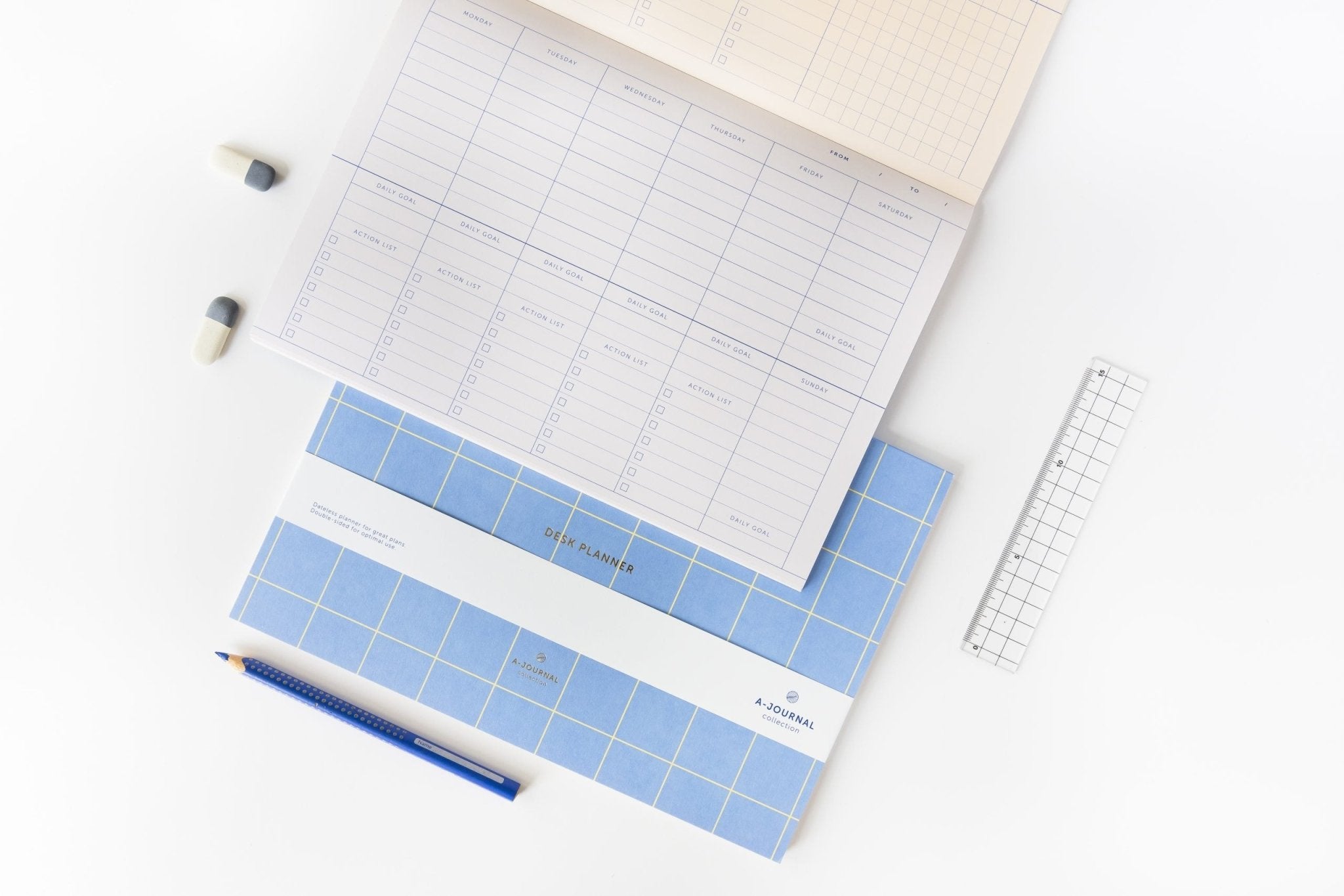 DESK PLANNER | LIGHT BLUE - OTHERLETTERS