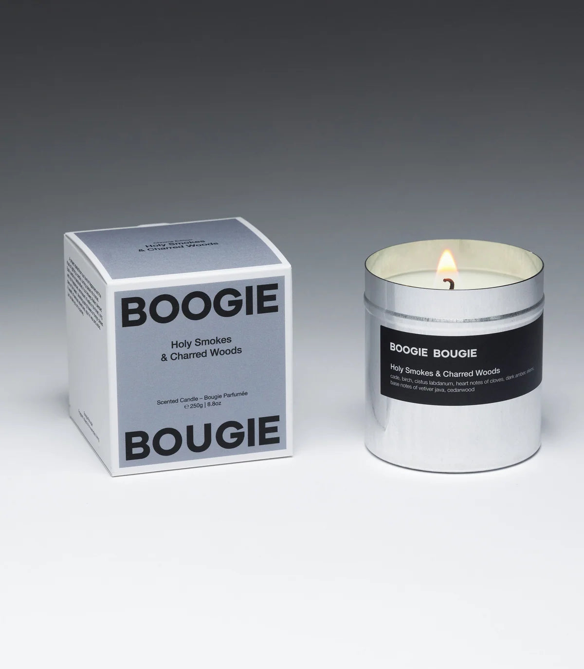 HOLY SMOKES & CHARRED WOODS CANDLE