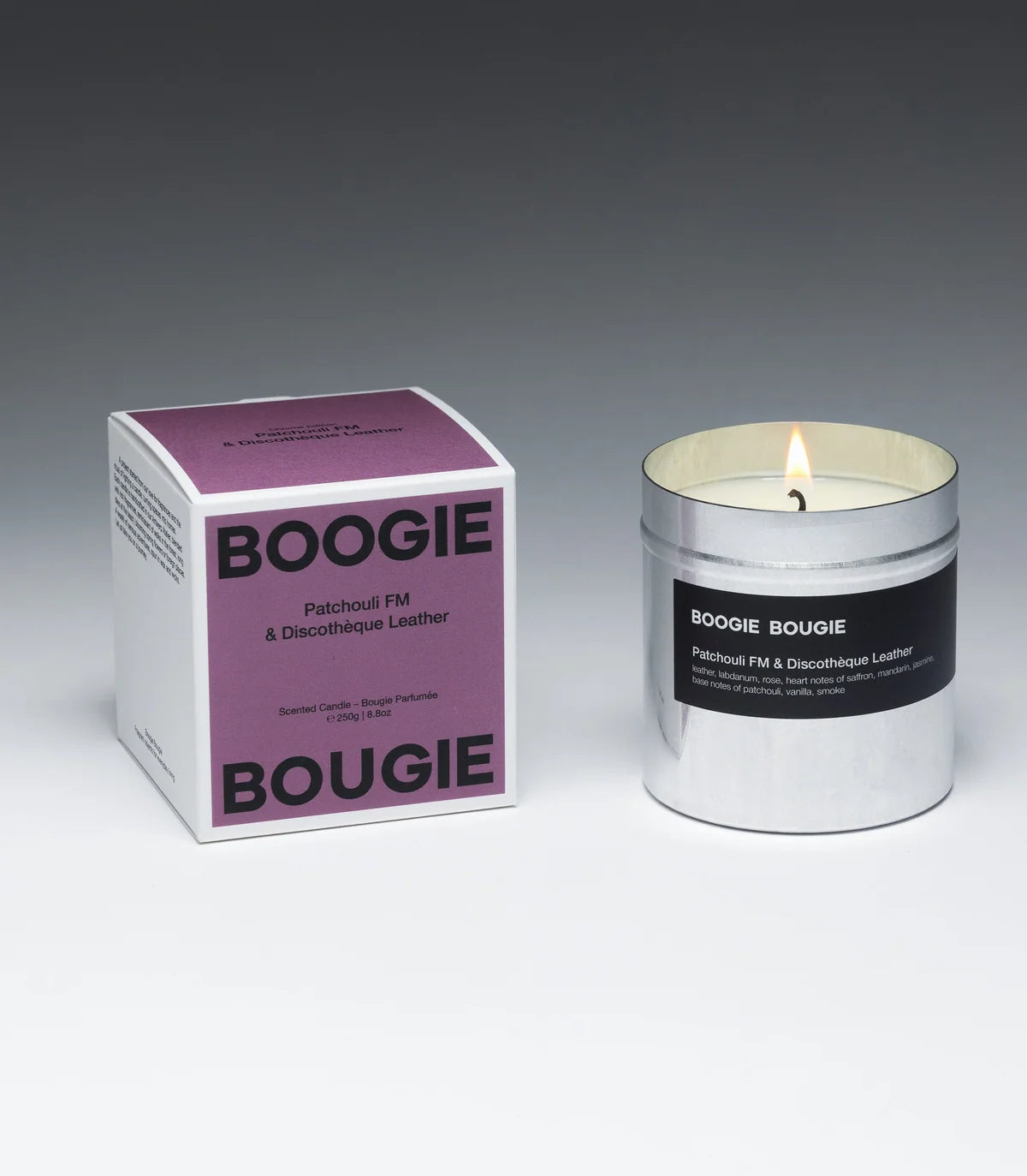 PATCHOULIE FM & DISCOTHEQUE LEATHER CANDLE