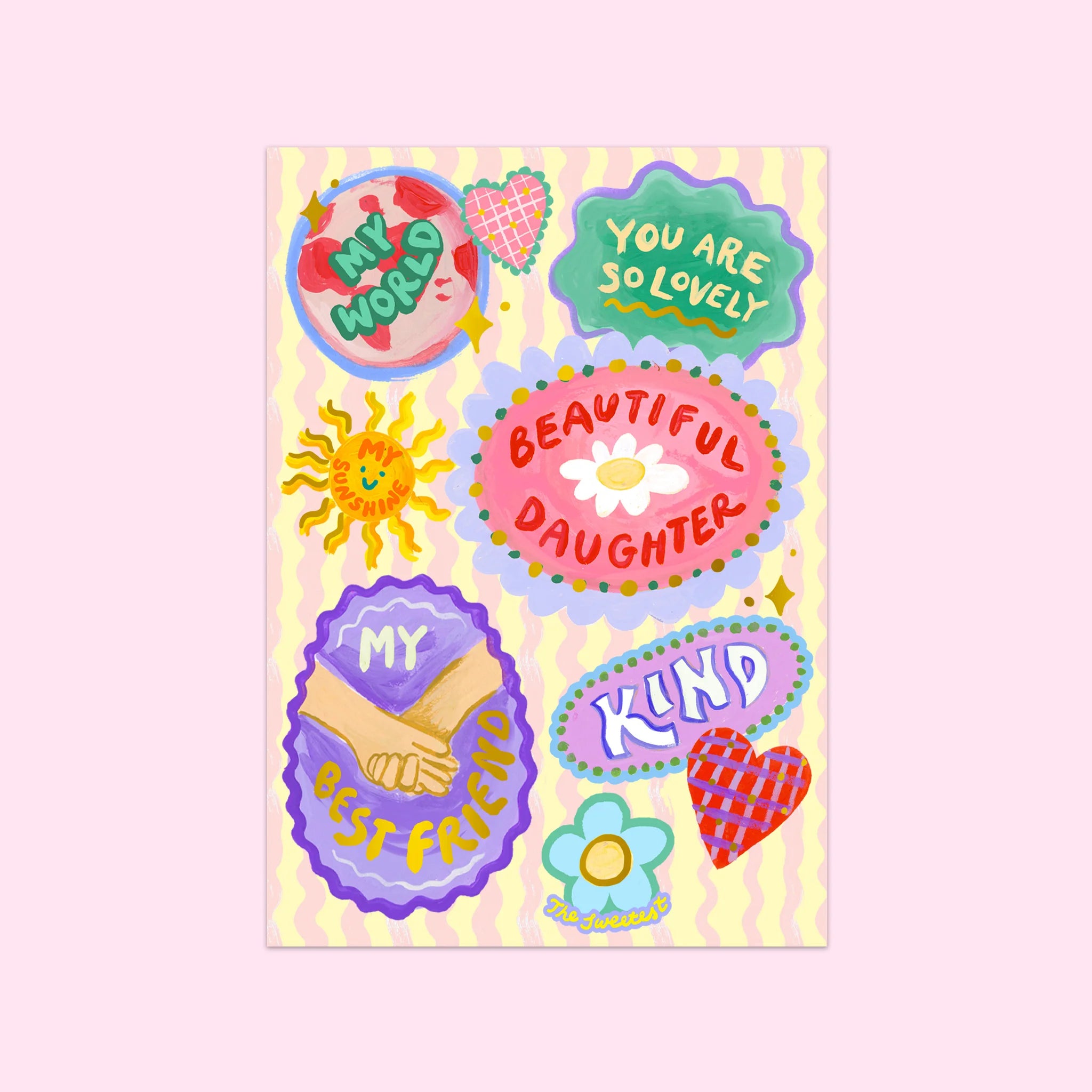 BEAUTIFUL DAUGHTER | CARD BY ELEANOR BOWMER