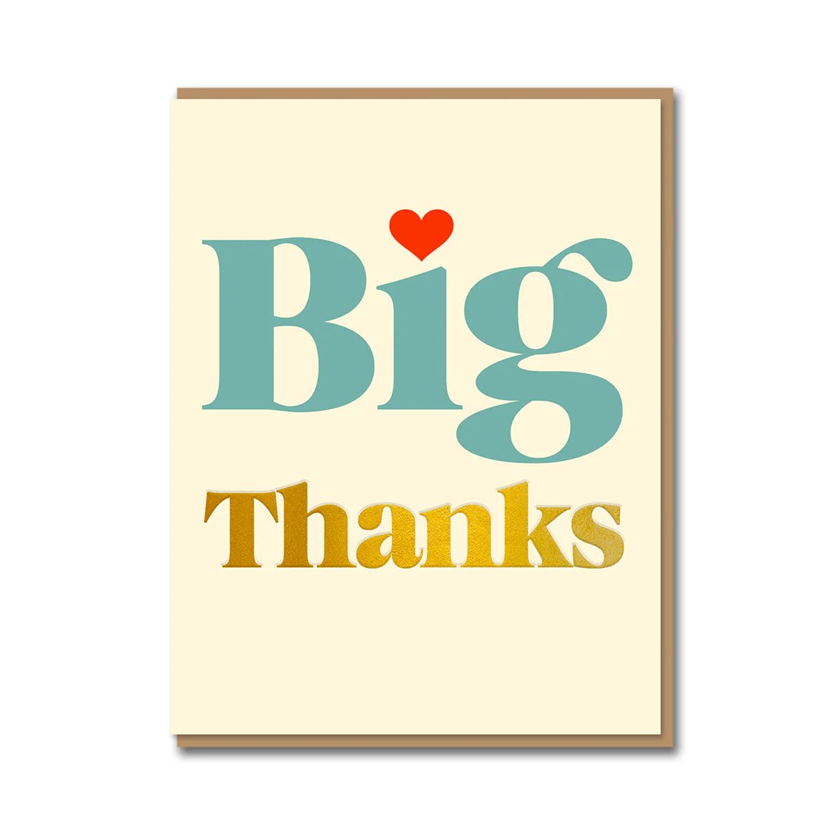 BIG THANKS | CARD BY 1973 - OTHERLETTERS
