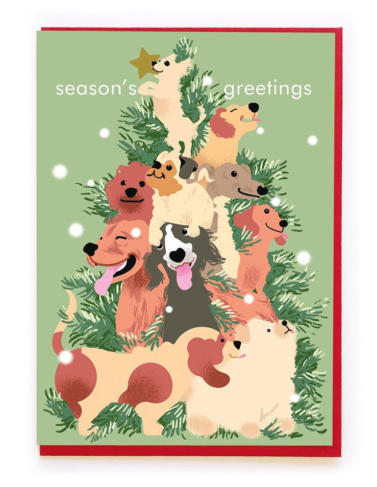 SEASON'S GREETINGS DOGS | CARD BY NOI - OTHERLETTERS