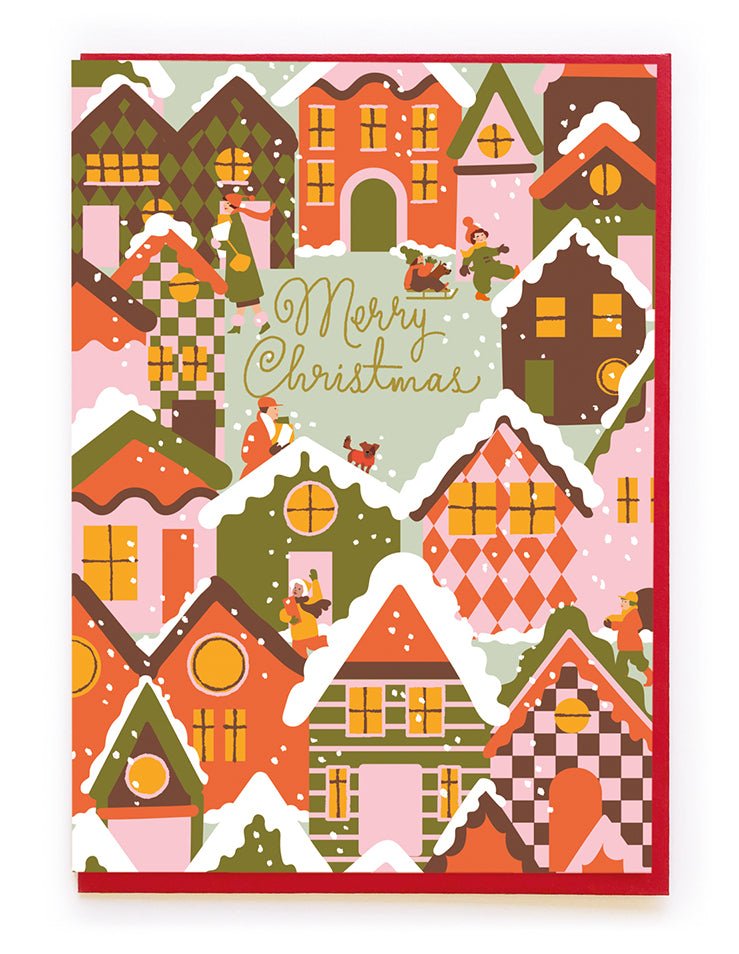 CHRISTMAS VILLAGE | CARD BY NOI - OTHERLETTERS