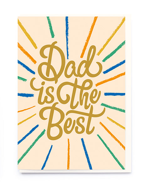 DAD IS THE BEST | CARD BY NOI