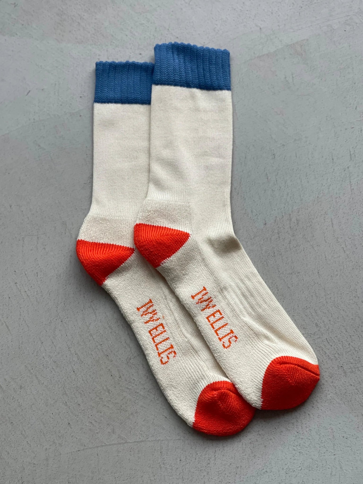 THE CAMPBELL MEN'S CREW LENGTH SOCKS BY IVY ELLIS - OTHERLETTERS
