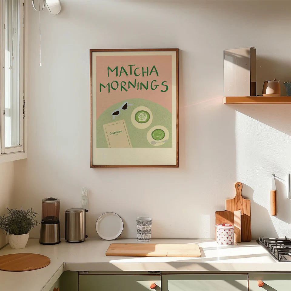 MATCHA MORNINGS IN COPENHAGEN | PRINT BY PROPER GOOD