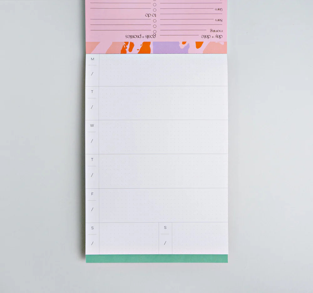 PALETTE KNIFE DAILY PLANNER PAD | BY THE COMPLETIST