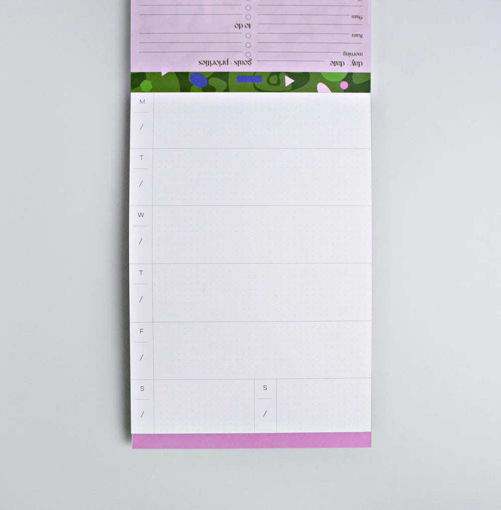 AUGUST DAILY PLANNER PAD | BY THE COMPLETIST