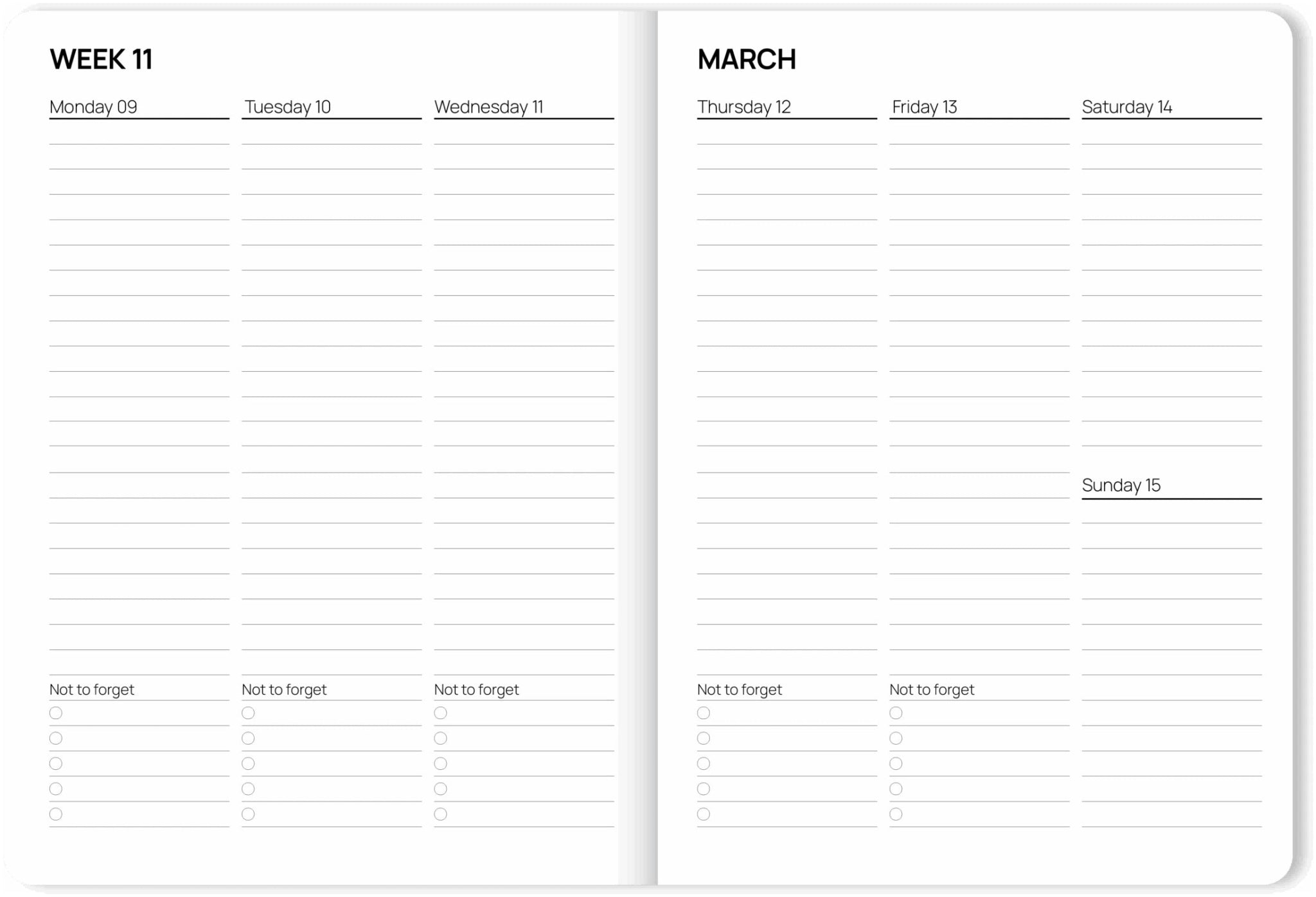 2026 DIARY BROWN/ YELLOW STRIPES - OTHERLETTERS