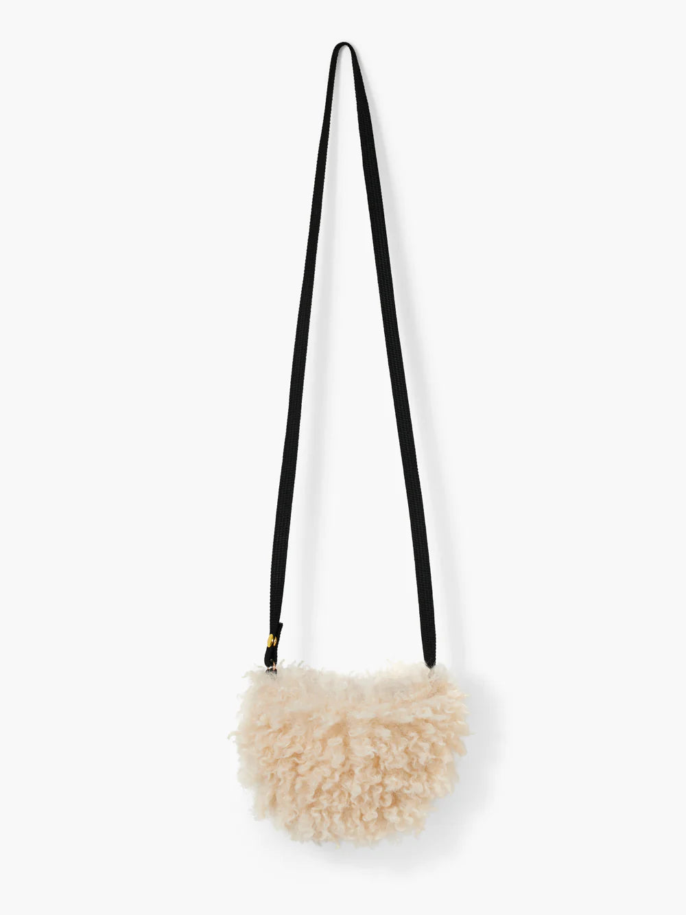 FAUX FUR PURSE CROSS BODY BAG