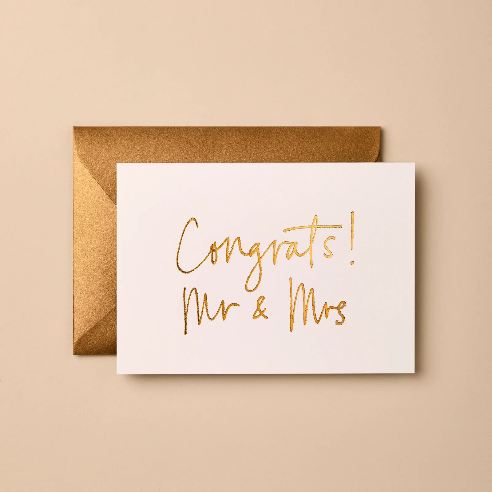 CONGRATS! MR & MRS | CARD BY GABRIELLE & CELINE