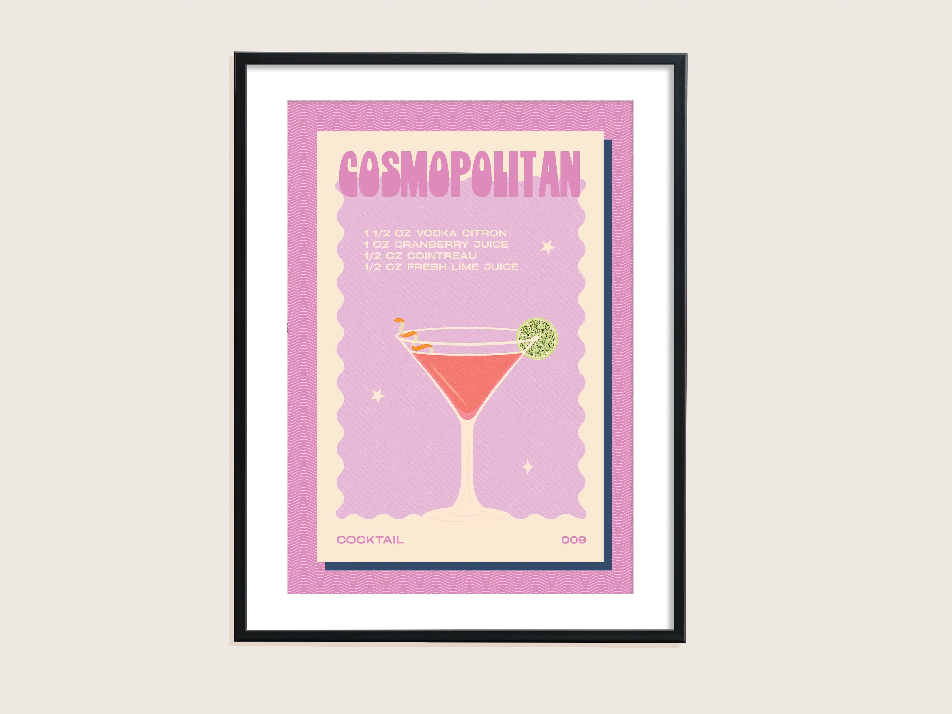 COSMOPOLITAN (PINK) A4 | PRINT BY PROPER