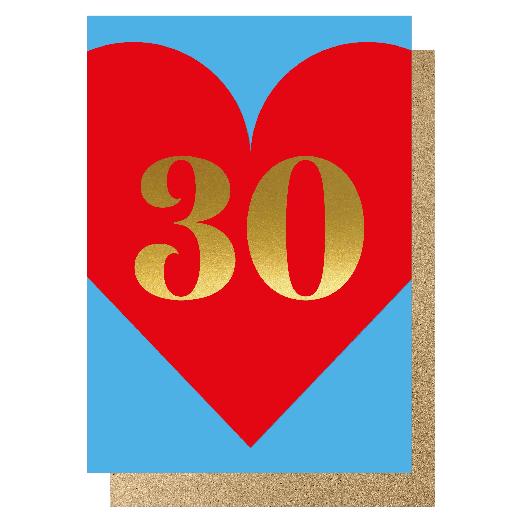 AGE 30 | CARD BY LUCKY INK - OTHERLETTERS