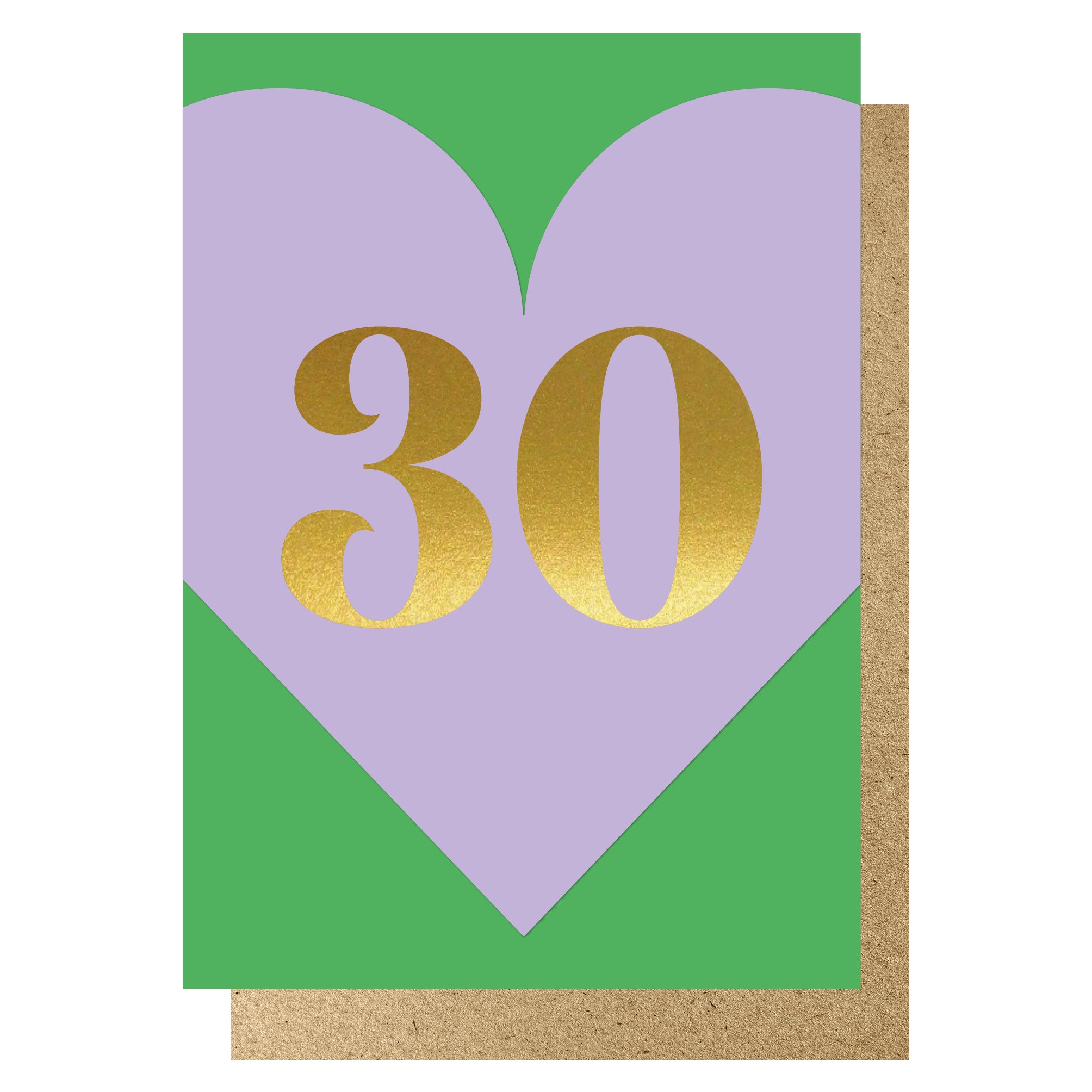 AGE 30 | CARD BY LUCKY INK - OTHERLETTERS