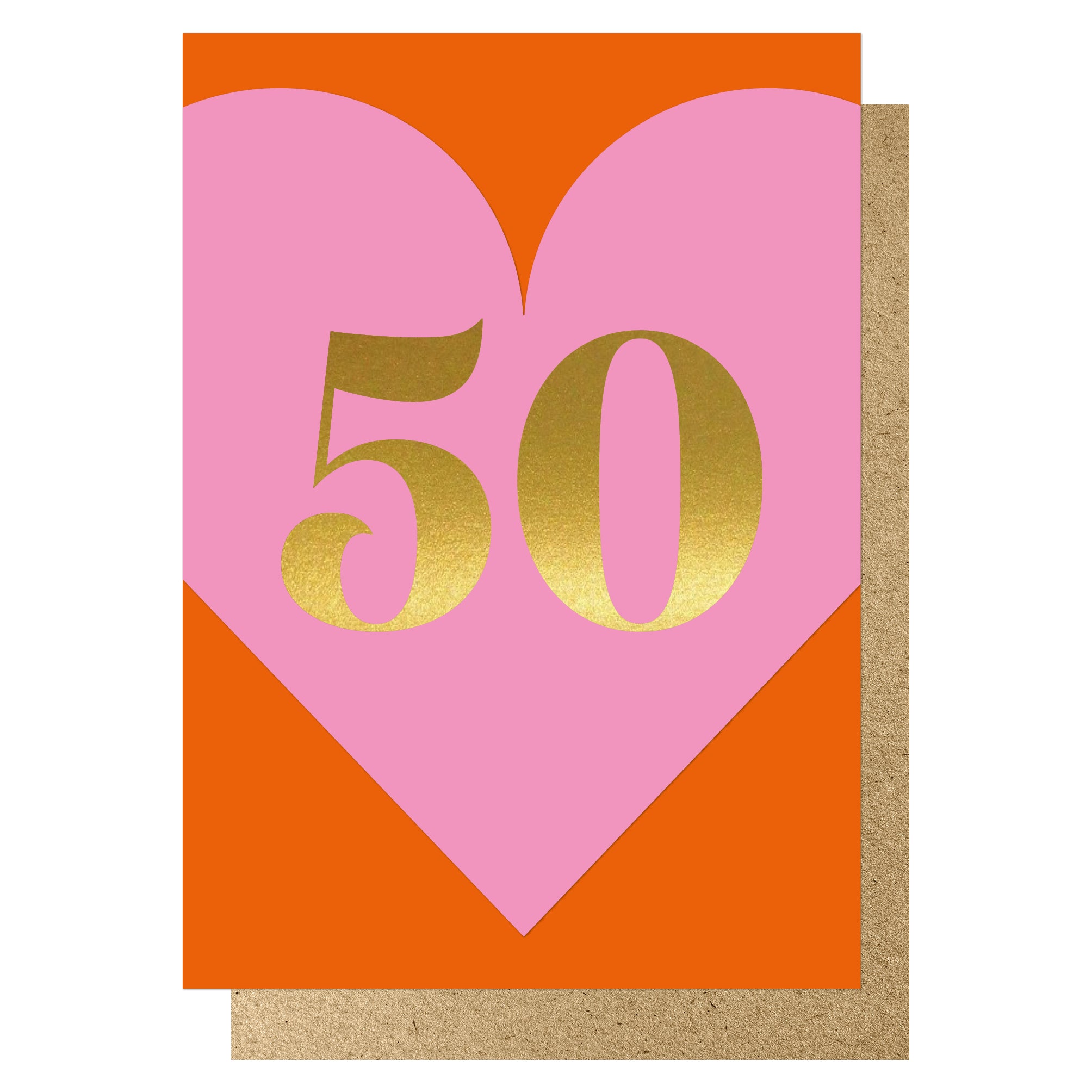 AGE 50 | CARD BY LUCKY INK - OTHERLETTERS