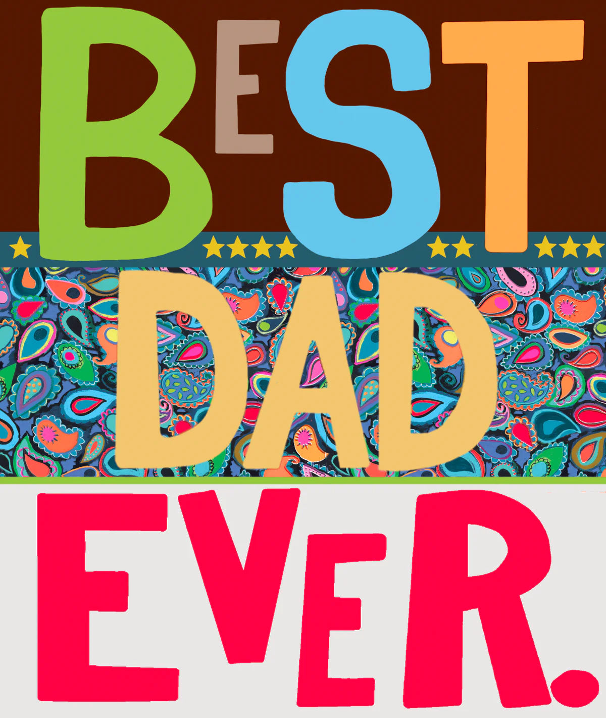 BEST DAD EVER | CARD BY PAPER SALAD