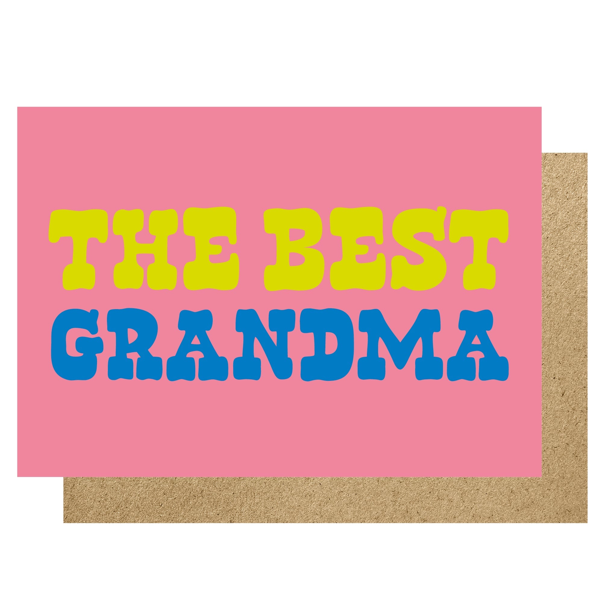 THE BEST GRANDMA | CARD BY LUCKY INK - OTHERLETTERS