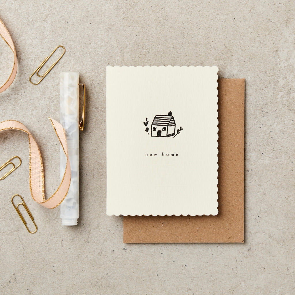 NEW HOME | MINI CARD BY KATIE LEAMON
