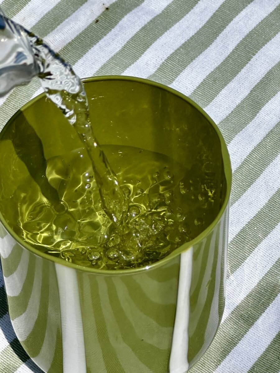 OLIVE/ WHITE TUMBLER - OTHERLETTERS