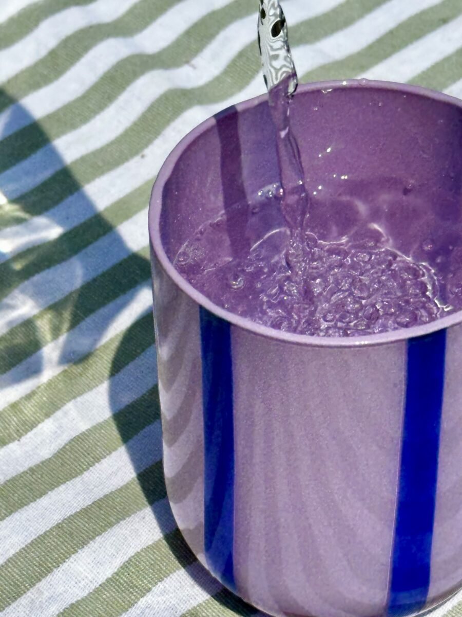 NAVY/ LILAC TUMBLER - OTHERLETTERS