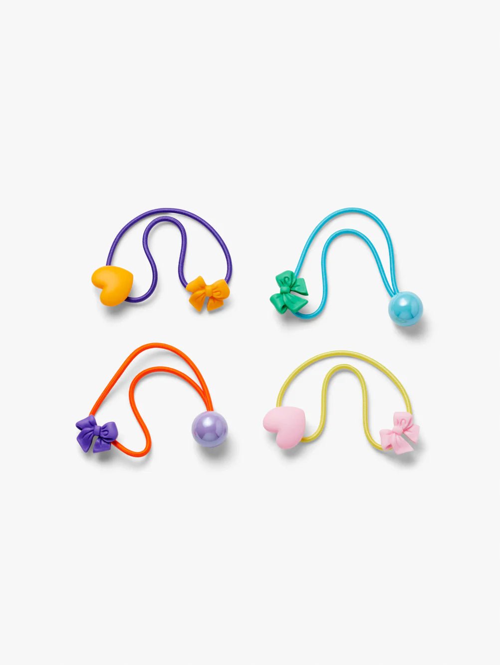 4 PACK BAUBLE HAIR BANDS - OTHERLETTERS
