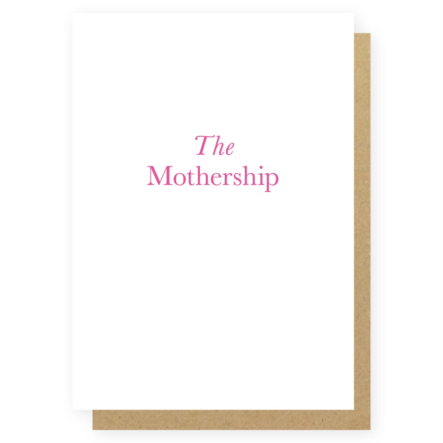 THE MOTHERSHIP | CARD BY LUCKY INK