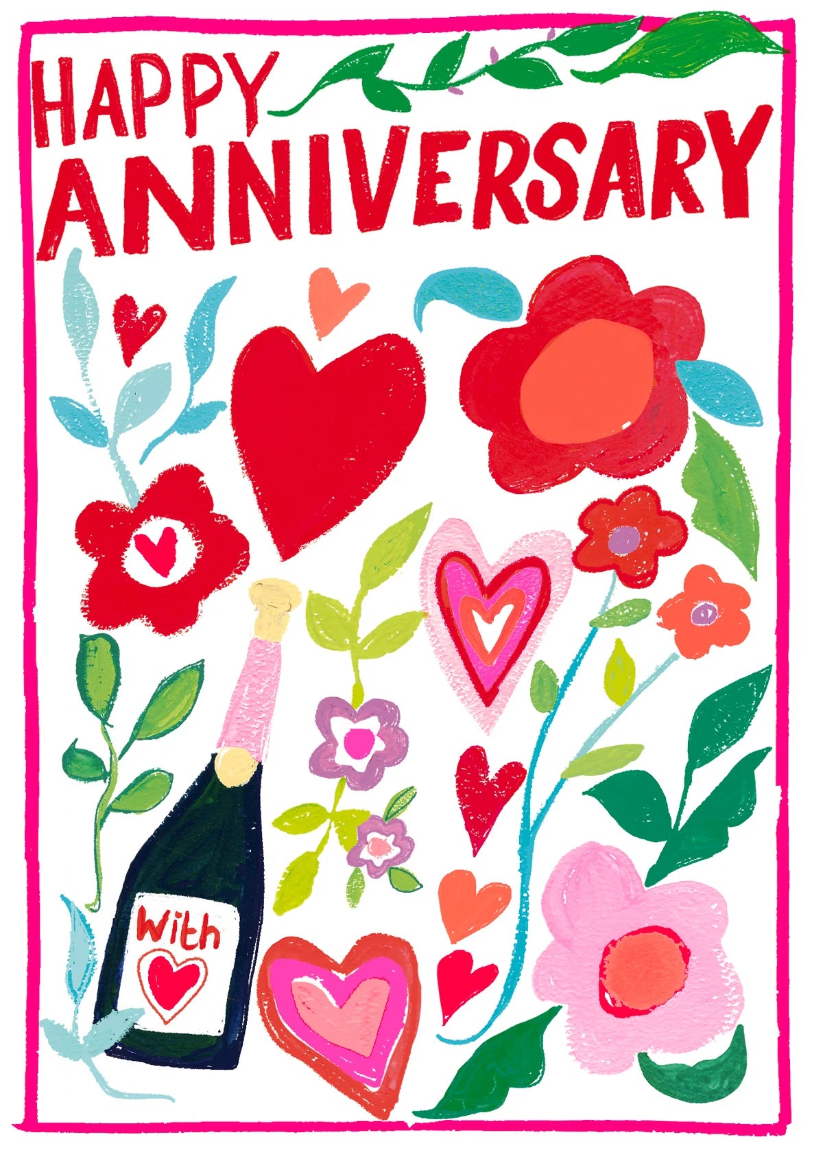 HAPPY ANNIVERSARY | CARD BY PAPER SALAD