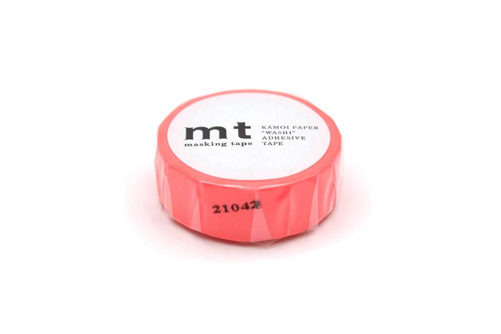 mt TAPE | NEON RED - OTHERLETTERS