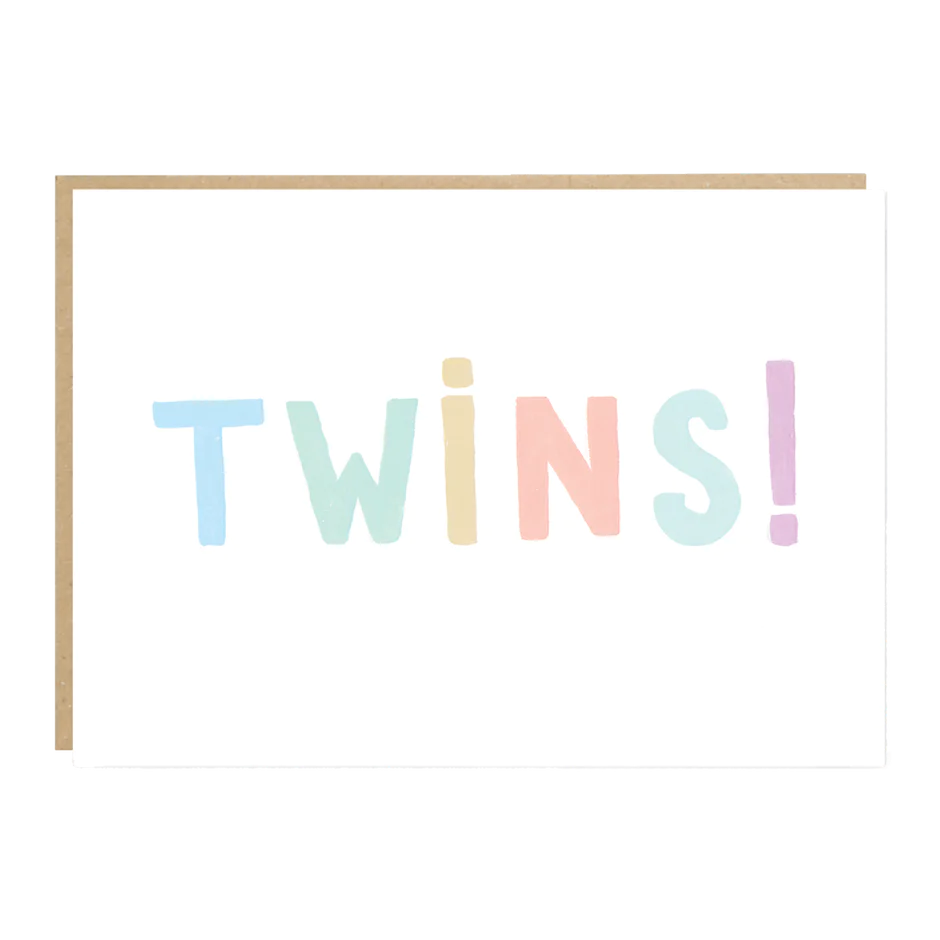 TWINS! | CARD BY JADE FISHER