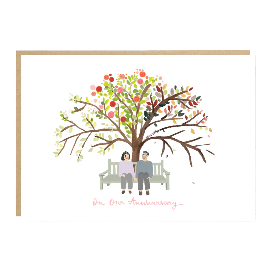 ON OUR ANNIVERSARY | CARD BY JADE FISHER