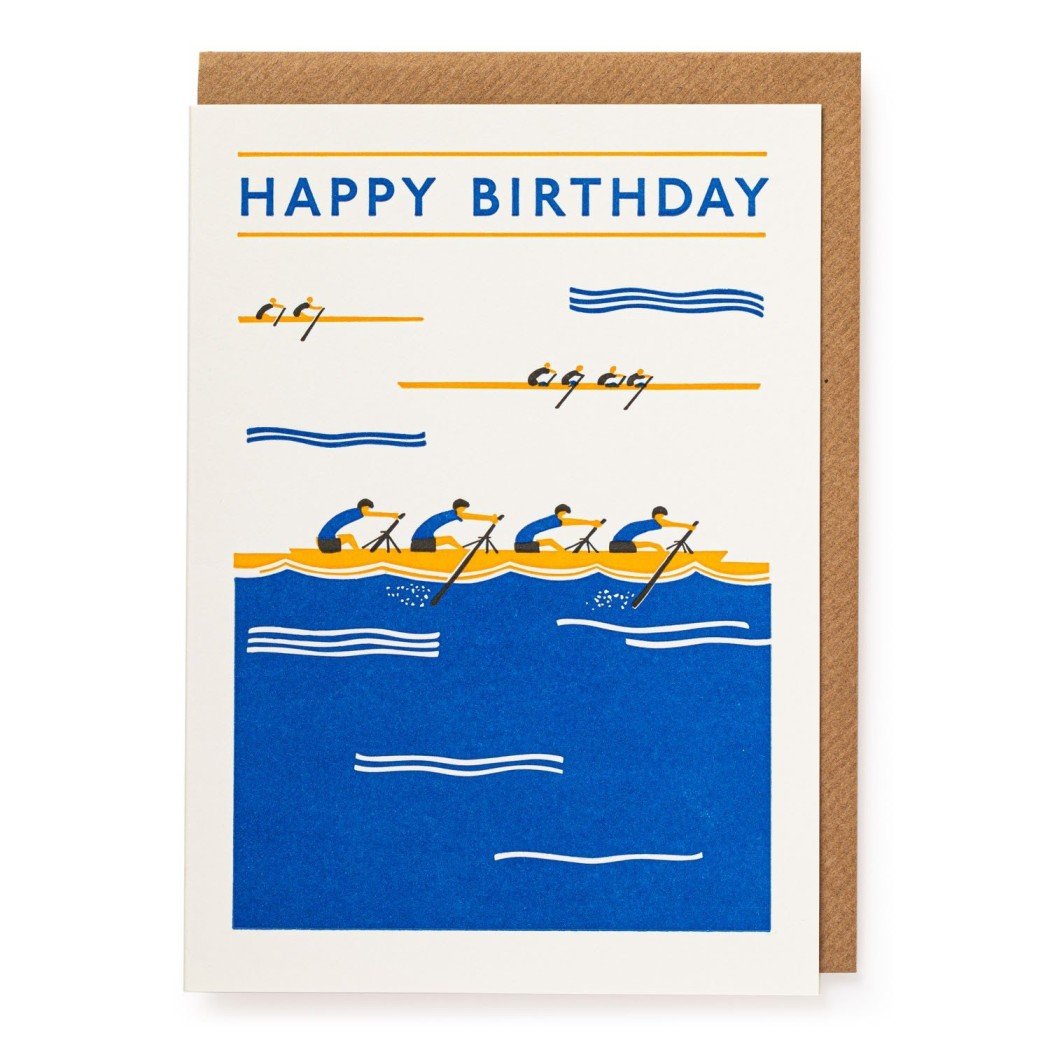 ROWERS HAPPY BIRTHDAY | CARD BY ARCHIVIST