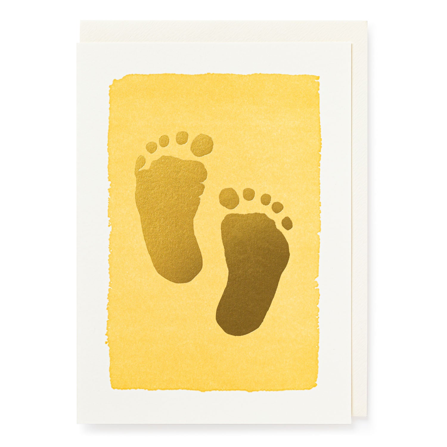 GOLD FEET BABY | CARD BY ARCHIVIST