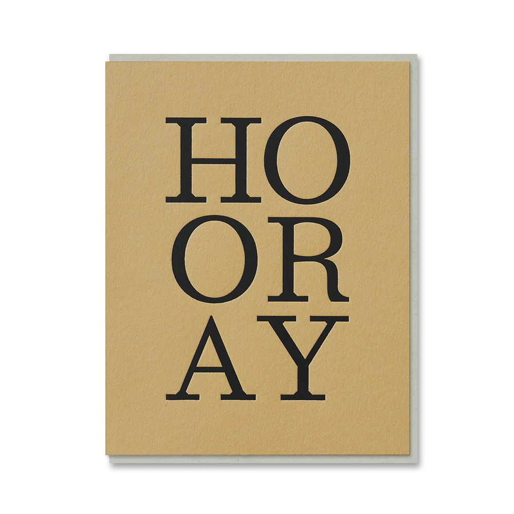 HOORAY | CARD BY 1973