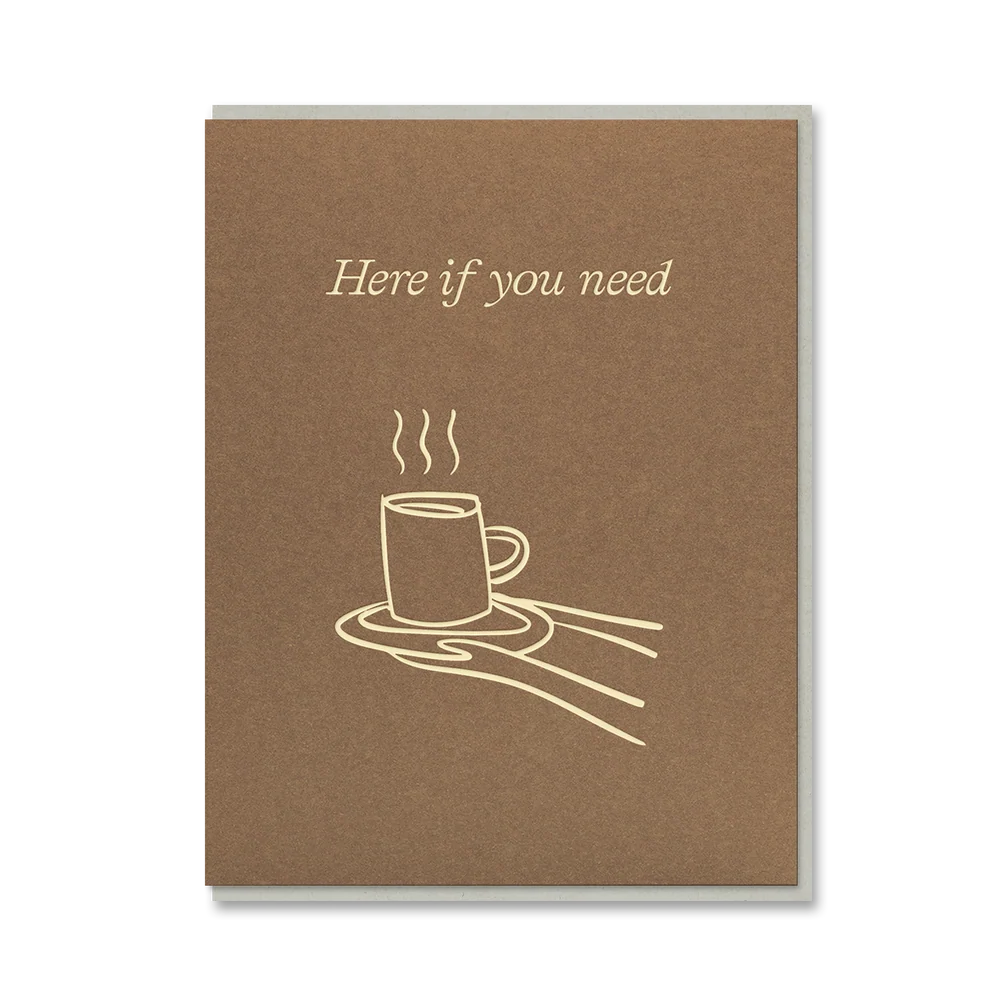 HERE IF YOU NEED | CARD BY 1973