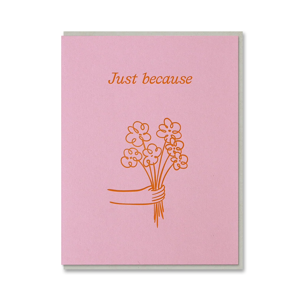 JUST BECAUSE | CARD BY 1973
