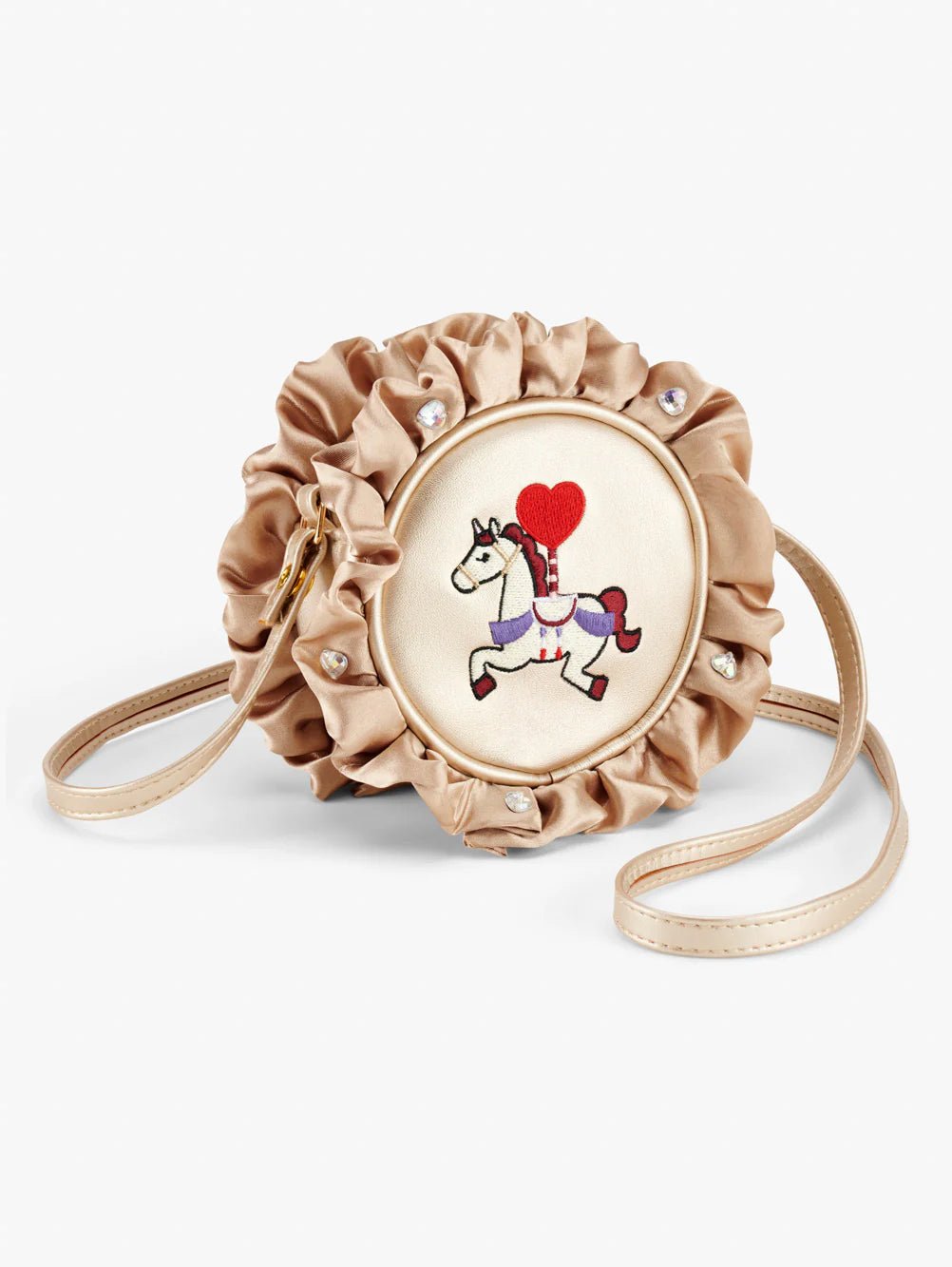 CAROUSEL UNICORN RUFFLE CROSSBODY BAG - OTHERLETTERS