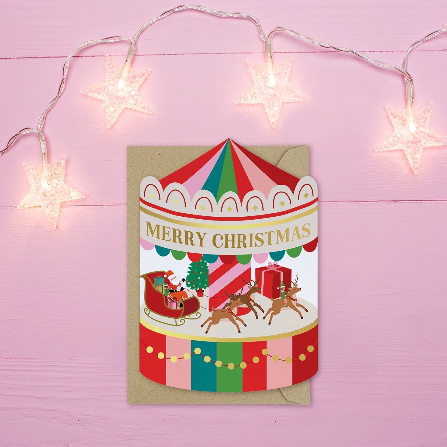 CHRISTMAS FAIRGROUND | CARD BY MIFKINS - OTHERLETTERS