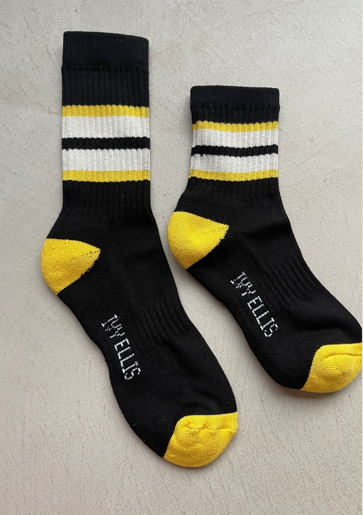 ORR PUCK CREW CALF MENS SOCKS BY IVY ELLIS