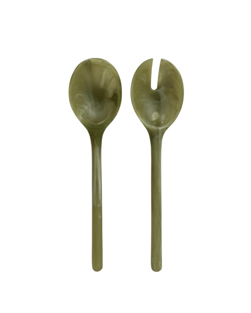 RESIN SALAD SERVERS | OLIVE - OTHERLETTERS
