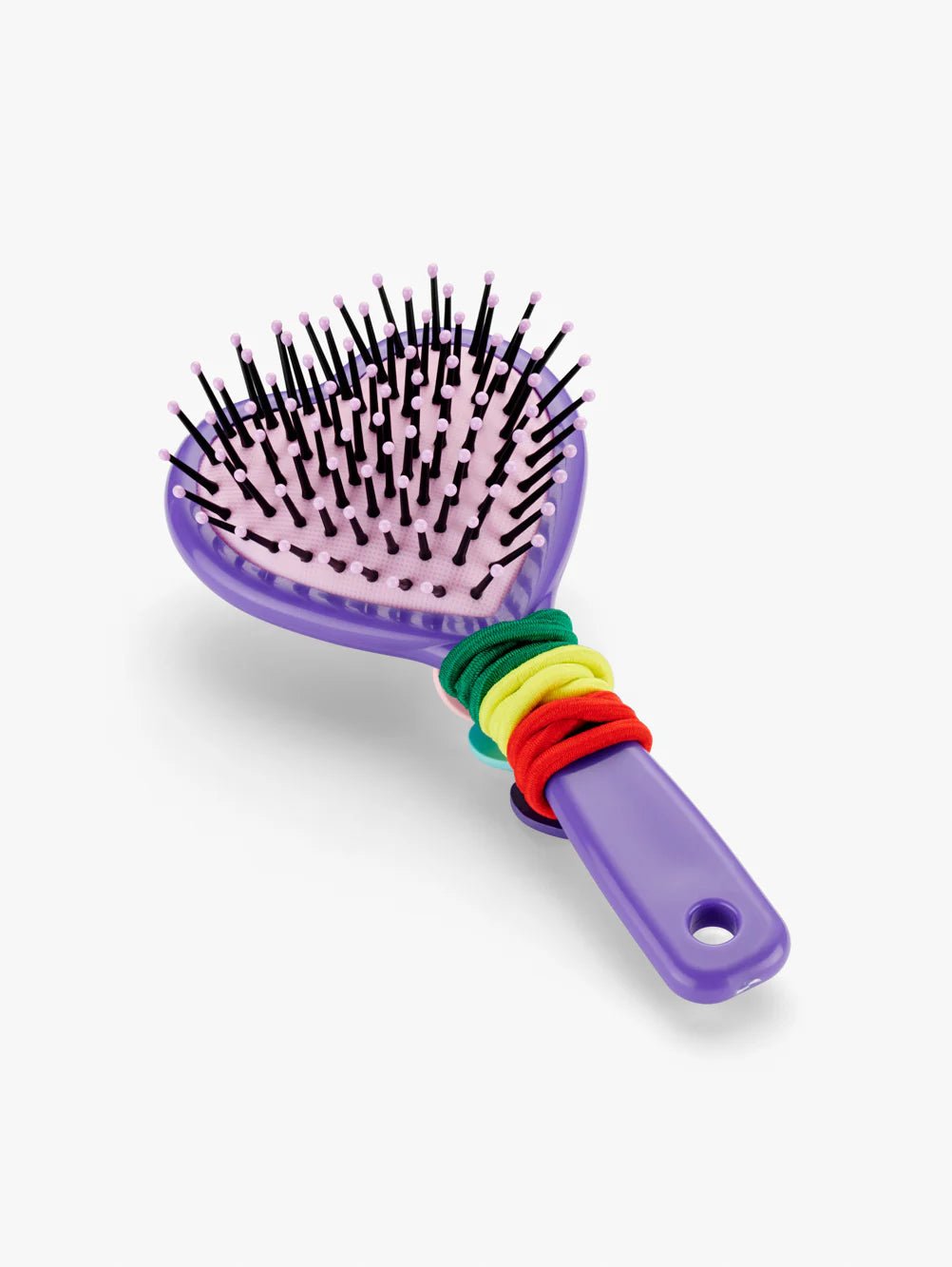 SPOT HAIR BRUSH WITH HAIRBANDS - OTHERLETTERS