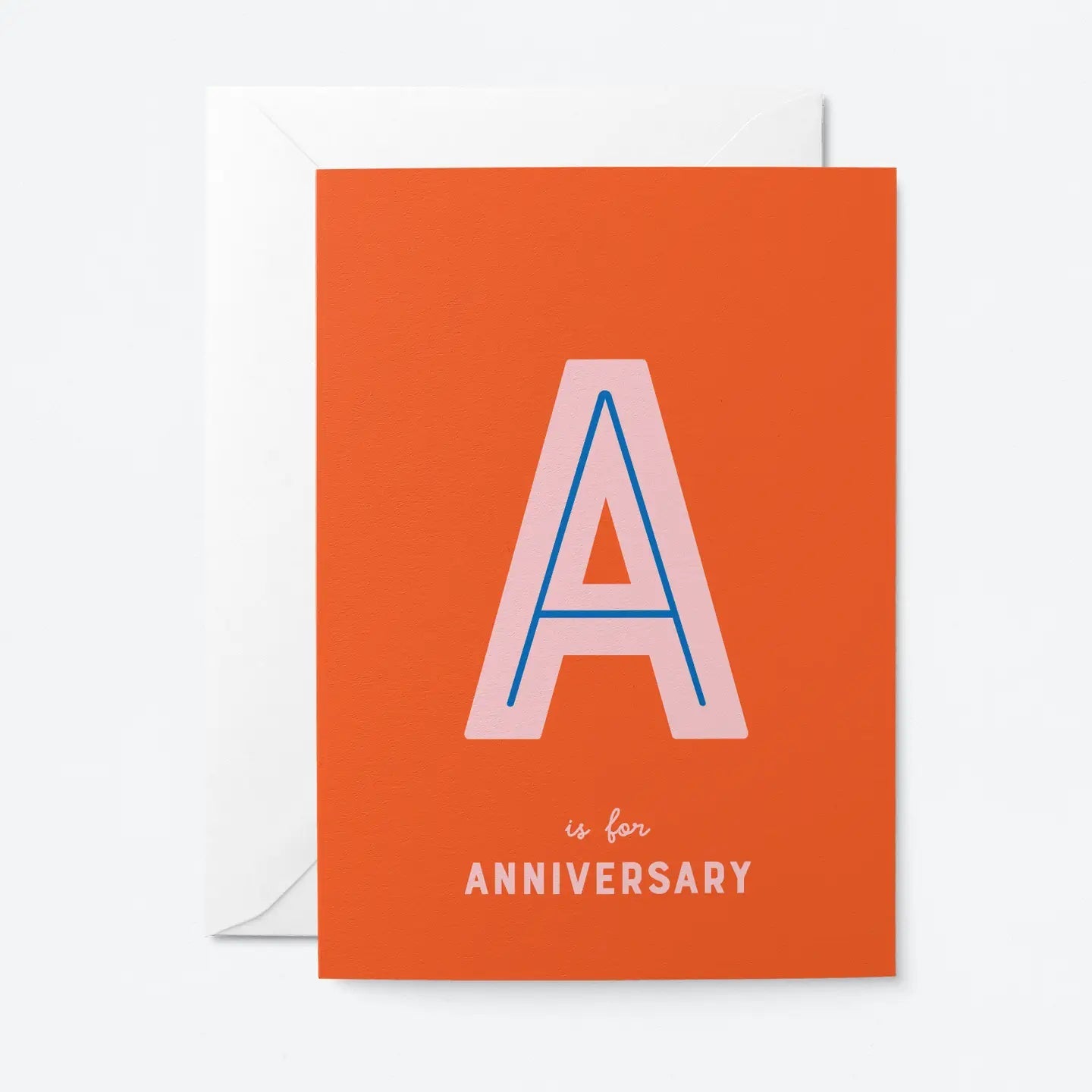 A IS FOR ANNIVERSARY | CARD BY GRAPHIC FACTORY - OTHERLETTERS