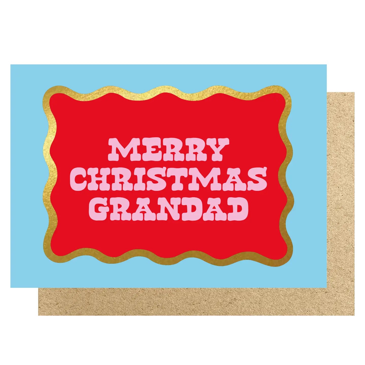 MERRY CHRISTMAS GRANDAD | CARD BY LUCKY INK - OTHERLETTERS