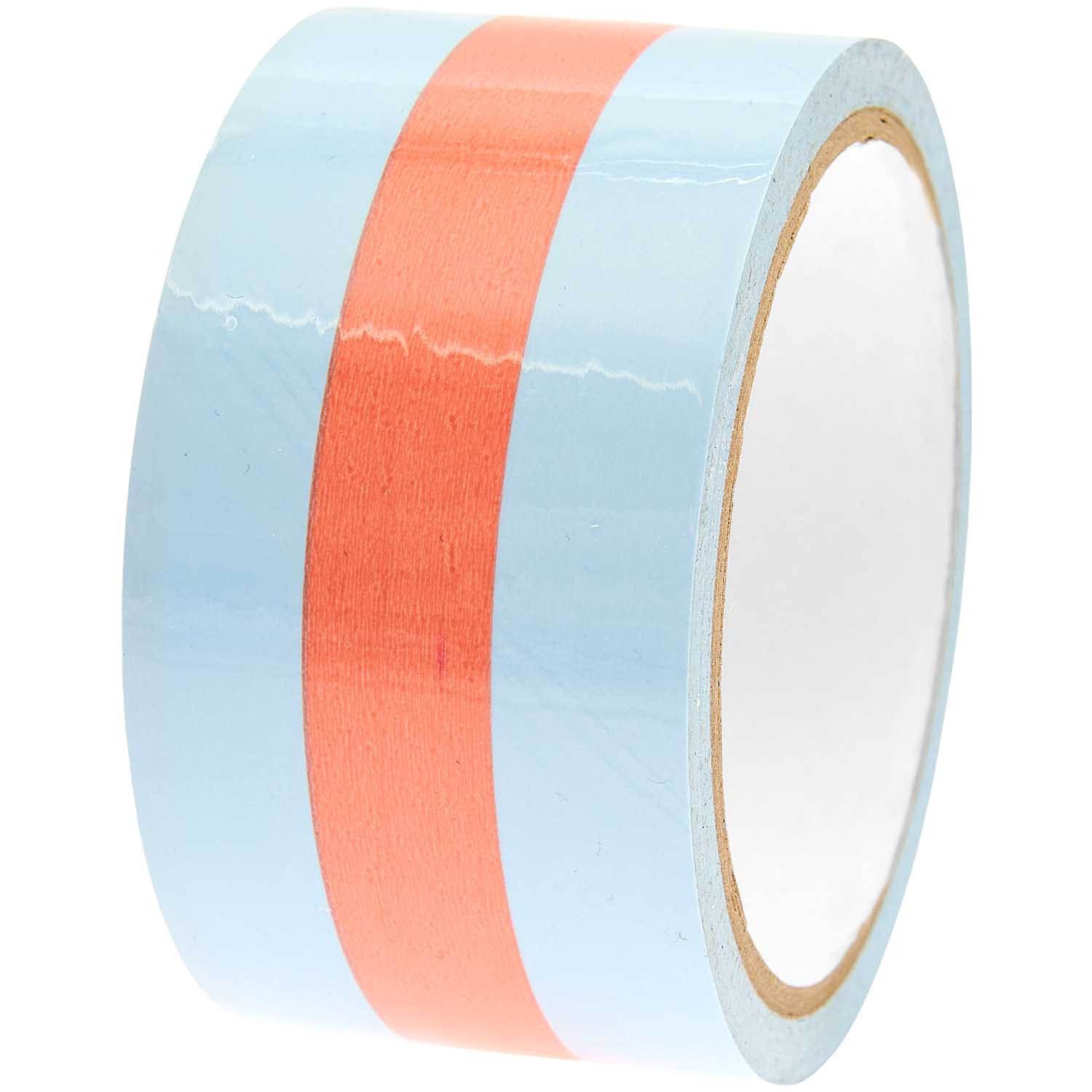 ADHESIVE PARCEL TAPE | LIGHT BLUE & NEON ORANGE - OTHERLETTERS