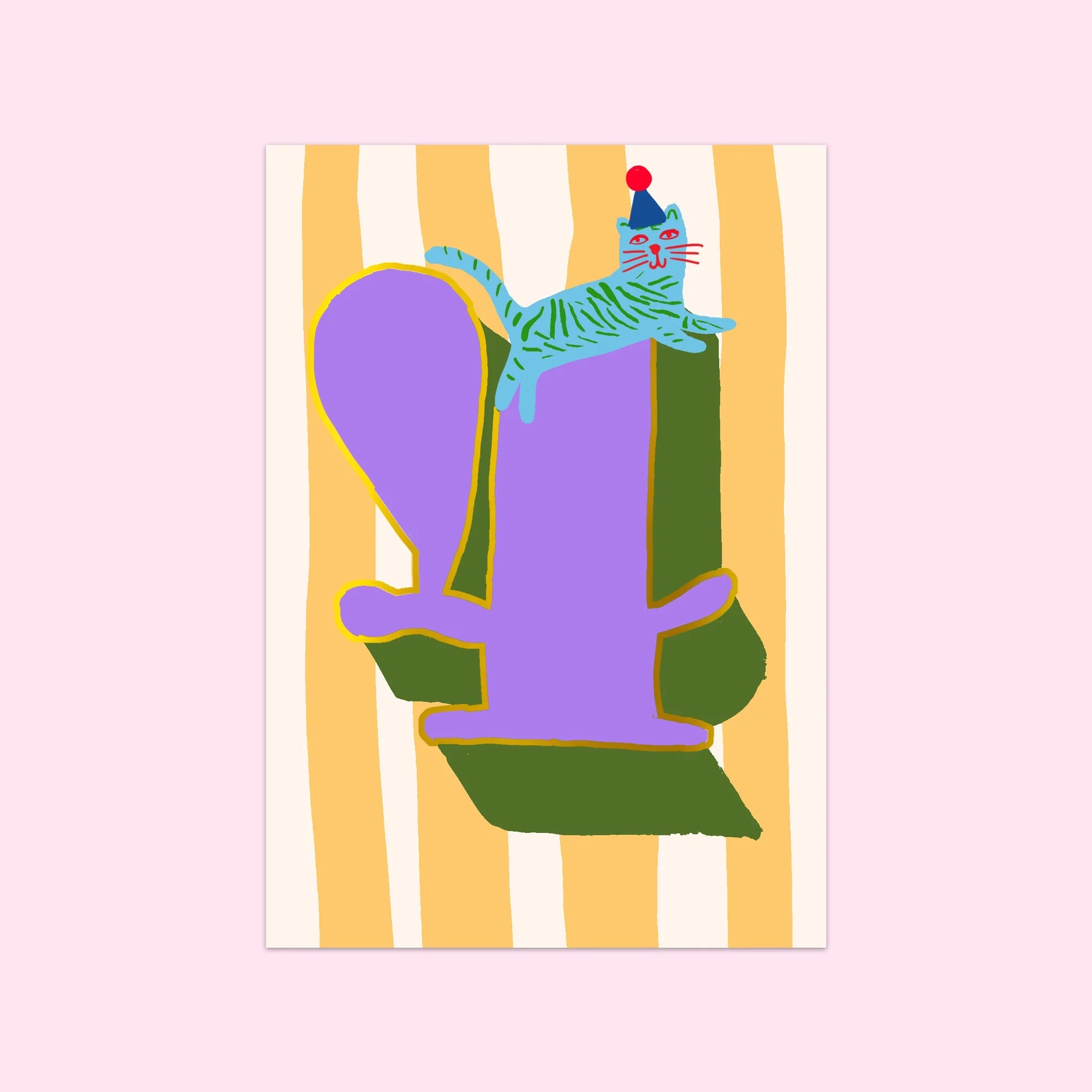 AGE 4 (CAT) | CARD BY ELEANOR BOWMER - OTHERLETTERS