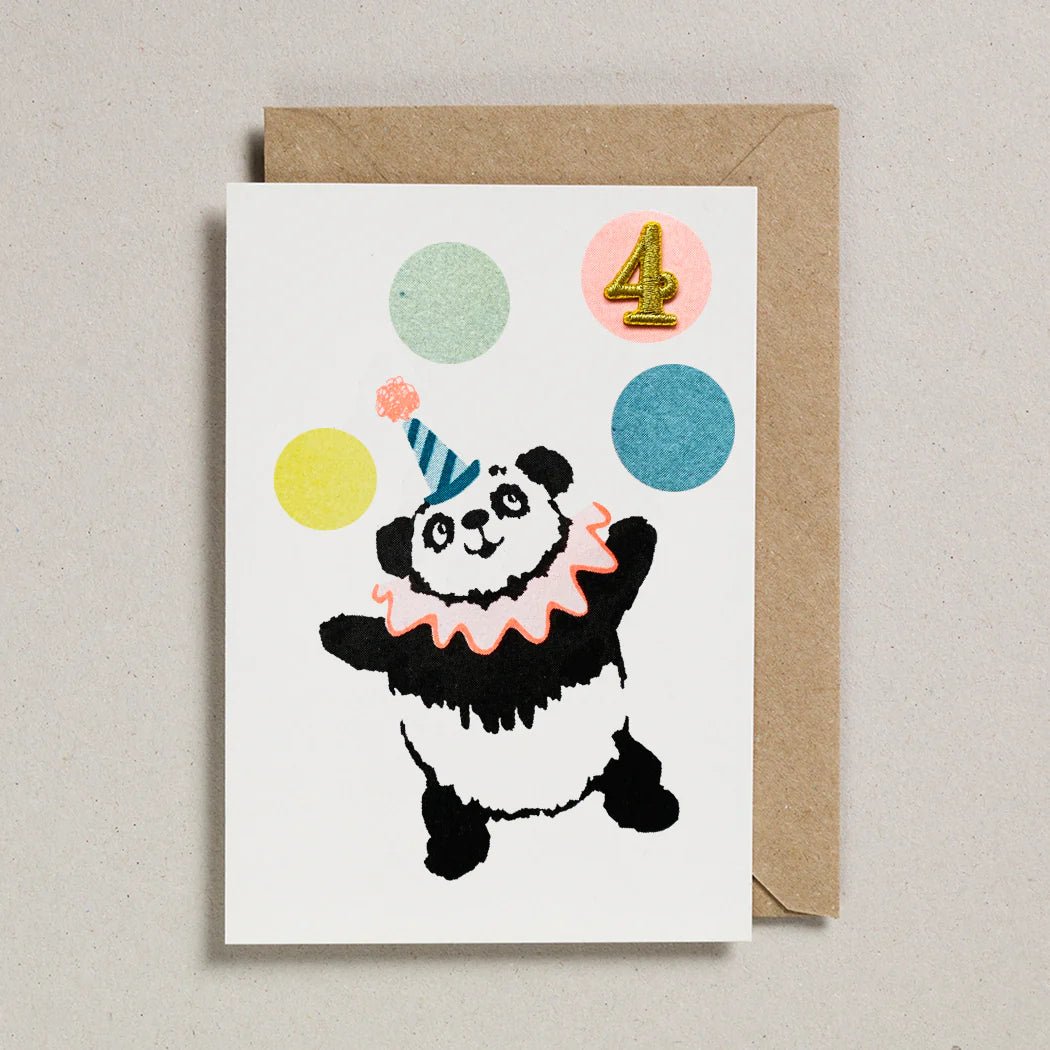AGE 4 PANDA | CARD BY PETRA BOASE - OTHERLETTERS
