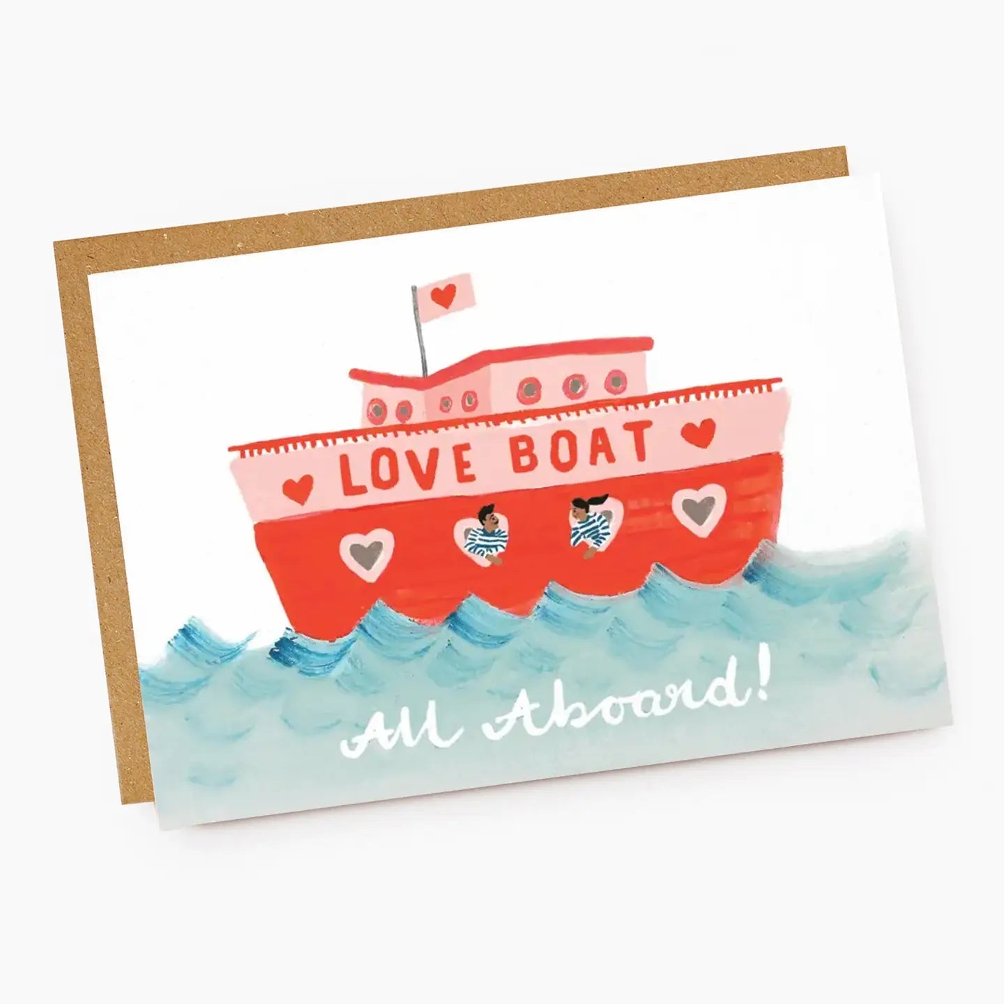 ALL ABOARD THE LOVE BOAT | CARD BY JADE FISHER - OTHERLETTERS