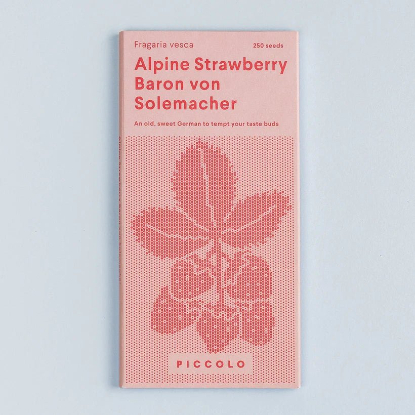 ALPINE STRAWBERRY BARON VON SOLEMACHER SEEDS - OTHERLETTERS