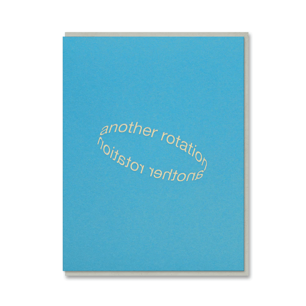 ANOTHER ROTATION | CARD BY 1973 - OTHERLETTERS