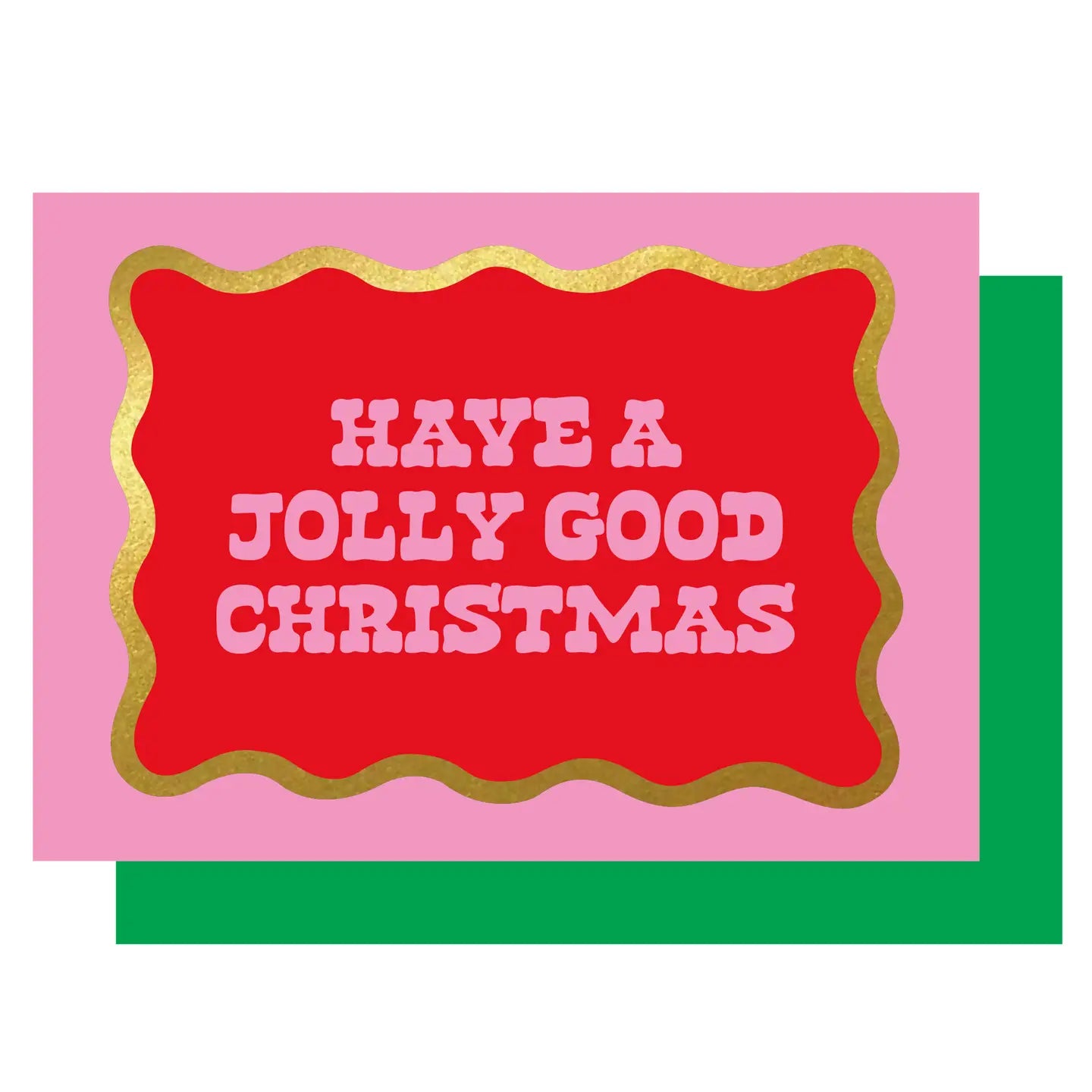 HAVE A JOLLY GOOD CHRISTMAS | CARD BY LUCKY INK - OTHERLETTERS