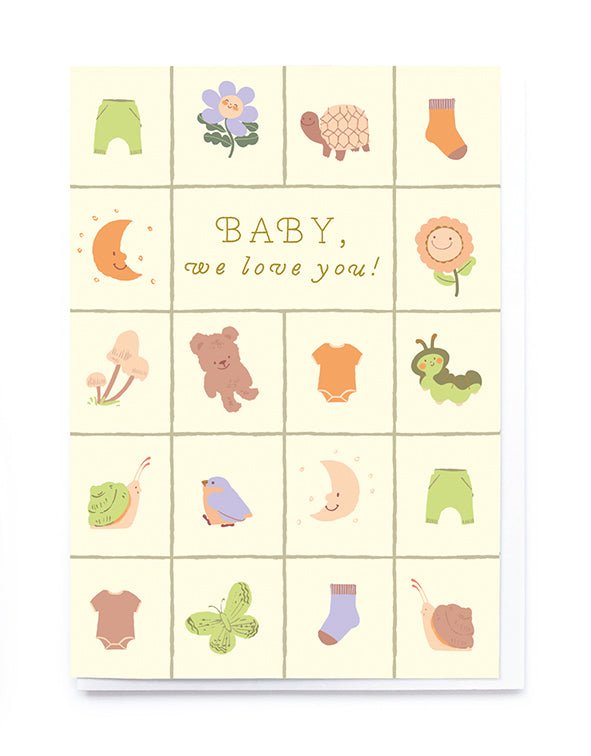 BABY WE LOVE YOU | CARD BY NOI - OTHERLETTERS